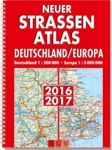Neuer Stra&szlig;enatlas Deutschland/Europa 2016/2017