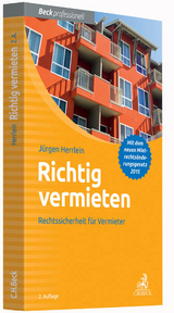 Richtig vermieten - J&uuml;rgen Herrlein