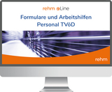 Formulare und Arbeitshilfen Personal TV&ouml;D online - Manfred Rothbrust, Carola Pahmeyer, Hildegard Ewinger, Hannelore Biebrach-Nagel