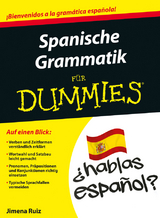 Spanische Grammatik f&uuml;r Dummies - Jimena Ruiz