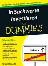 In Sachwerte investieren f&uuml;r Dummies - J&uuml;rgen Nowacki