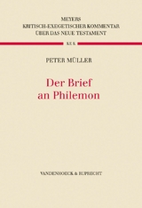 Der Brief an Philemon -  Peter M&uuml;ller