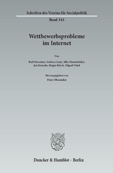 Wettbewerbsprobleme im Internet. - 