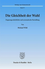 Die Gleichheit der Wahl. - Michael Wild