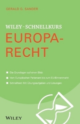 Wiley-Schnellkurs Europarecht - Gerald G. Sander