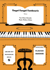 Tingel-Tangel-Tambourin - Dieter Schneider, Wolfram Sch&ouml;ne