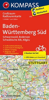 Baden-W&uuml;rttemberg S&uuml;d, Schwarzwald, Bodensee, Schw&auml;bische Alb, Allg&auml;u - 