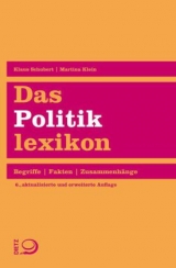 Das Politiklexikon - Klaus Schubert, Martina Klein