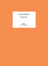 Erdkunde R&auml;tselheft - Deutschland - Ralf Regendantz, Martin Pompe