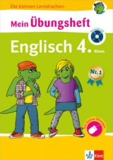 Klett Mein &Uuml;bungsheft Englisch 4. Klasse mit Audio-CD und Online-&Uuml;bungen