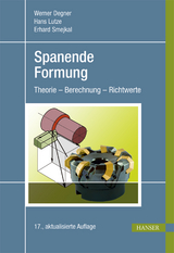 Spanende Formung - Werner Degner, Hans Lutze, Erhard Smejkal