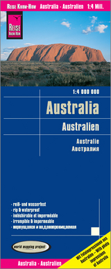 Reise Know-How Landkarte Australien / Australia (1:4.000.000)