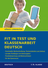 Fit in Test und Klassenarbeit &ndash; Deutsch. 7./8. Klasse Gymnasium - Peter S&uuml;&szlig;