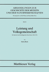 Leistung und Volksgemeinschaft - Herta Beck