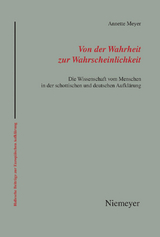 Von der Wahrheit zur Wahrscheinlichkeit - Annette Meyer