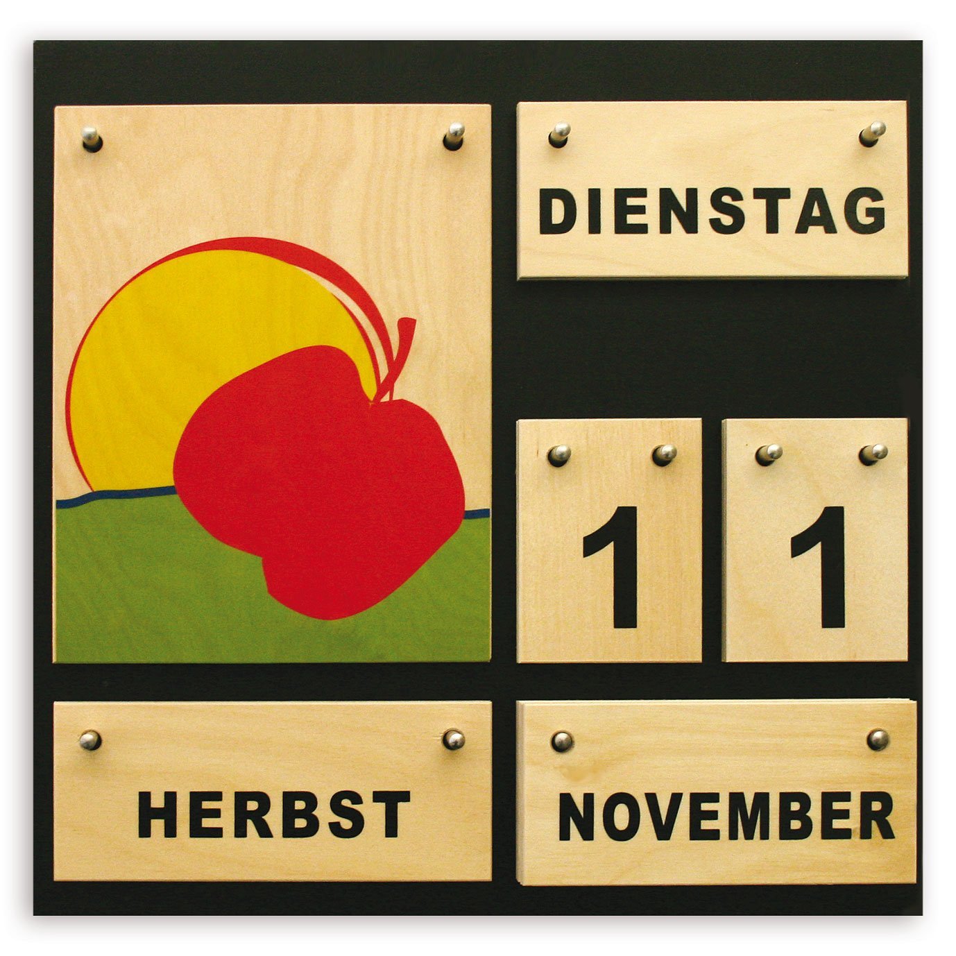 Dauerkalender classic &raquo;Klare Formen&laquo;