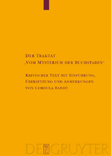 Der Traktat "Vom Mysterium der Buchstaben" - Cordula Bandt
