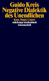 Negative Dialektik des Unendlichen - Guido Kreis