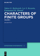 Characters of Finite Groups. Volume 2