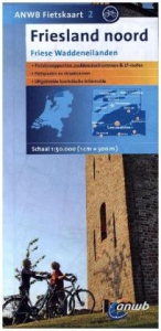 ANWB Fietskaart Friesland noord - 