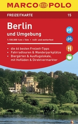 MARCO POLO Freizeitkarte Berlin und Umgebung