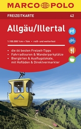 MARCO POLO Freizeitkarte Allg&auml;u, Illertal