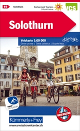 K&uuml;mmerly+Frey Velokarte 19 Solothurn 1:60.000