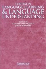 Context in Language Learining and Understanding - 
