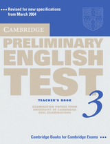 Cambridge Preliminary English Test 3 New Edition - 