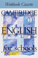 Cambridge English for Schools / Kassette zum Workbook 4. Lernjahr - Hicks, Diana; Littlejohn, Andrew