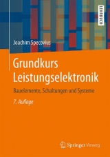 Grundkurs Leistungselektronik - Specovius, Joachim