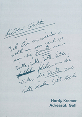 Adressat: Gott - Hardy Kromer