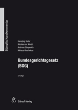 Bundesgerichtsgesetz (BGG) - Hansj&ouml;rg Seiler, Nicolas von Werdt, Andreas G&uuml;ngerich, Niklaus Oberholzer
