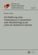 Die Einf&uuml;hrung eines Pr&auml;senzbonus in Deutschland unter Ber&uuml;cksichtigung der &laquo;prima de asistencia&raquo; in Spanien - Benedikt Leffers