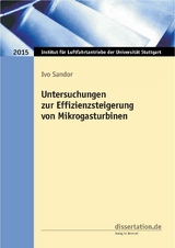 Untersuchungen zur Effizienzsteigerung von Mikrogasturbinen - Ivo Sandor