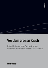 Vor dem gro&szlig;en Krach - Fritz Weber