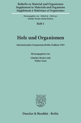 Holz und Organismen. - 