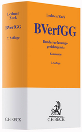 Bundesverfassungsgerichtsgesetz - Hans Lechner, R&uuml;diger Zuck