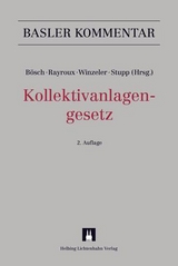 Kollektivanlagengesetz (KAG) - Sandro Abegglen, Antoine Amiguet, Hansj&uuml;rg Appenzeller, Tina Balzli, Simon Bandi, Harald B&auml;rtschi, Fran&ccedil;ois M. Bianchi, Thomas Bischof, Lukas Bopp, Ren&eacute; B&ouml;sch, Patric Brand, Johannes A. B&uuml;rgi, Stephanie Comtesse, Eduard De Zordi, Shelby du Pasquier, Jo&euml;l Fischer, J&uuml;rg Frick, Thomas A. Frick, Patrick Frigo, Enrico Friz, Madeleine Galgiani, Georg Gotschev, Saro A. Grano, Daniel Haeberli, Marco H&auml;usermann, Thomas Huber, Patrick H&uuml;nerwadel, Jacques Iffland, Petrit Ismajli, Urs Kapalle, Andrae Lamprecht, Andr&eacute; E. Lebrecht, Fr&eacute;d&eacute;ric Lenoir, Benedikt Maurenbrecher, Patrick K. Meyer, Elisabeth Moskric, Thomas S. M&uuml;ller, Olivier Nicod, Francis Nordmann, Martina N&uuml;esch, Stefan Oesterhelt, Daniel Pajer, Markus Pfenninger, Daniel C. Pfiffner, Fedor Poskriakov, Fran&ccedil;ois Rayroux, Christian Rehm, Christina Reutter, Samuel Ryhner, Marc Salvador, Christoph Oliver Schmid, Renate Schwob, Daniel Staehelin, Olivier Stahler, Eric Stupp, Marcel Tranchet, Simon A. Trippel, Laurence Vogt Scholler, Andreas von Planta, Rolf Watter, Rolf H. Weber, Markus Weidmann, Christoph Winzeler, Lukas Wyss, Werner W. Wyss, Doris Z&auml;h