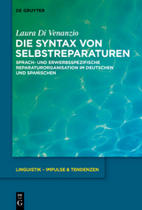 Die Syntax von Selbstreparaturen - Laura Di Venanzio