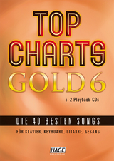Top Charts Gold 6 + 2 CDs + Midifiles (USB-Stick) - 