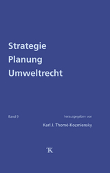 Strategie Planung Umweltrecht, Band 9 - 