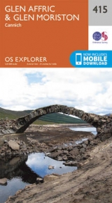 Glen Affric and Glen Moriston - Ordnance Survey