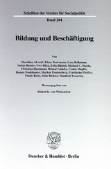 Bildung und Besch&auml;ftigung. - 