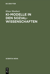 KI-Modelle in den Sozialwissenschaften - Klaus Manhart