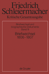Briefwechsel 1806-1807 - 