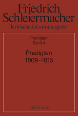 Predigten 1809-1815 - 