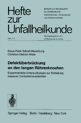 Defekt&uuml;berbr&uuml;ckung an den langen R&ouml;hrenknochen - Klaus-P. Schmit-Neuerburg, Christian-D. Wilde