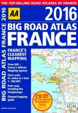 AA Big Road Atlas France - 