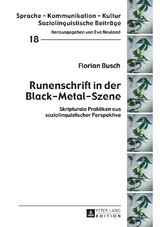 Runenschrift in der Black-Metal-Szene - Florian Busch